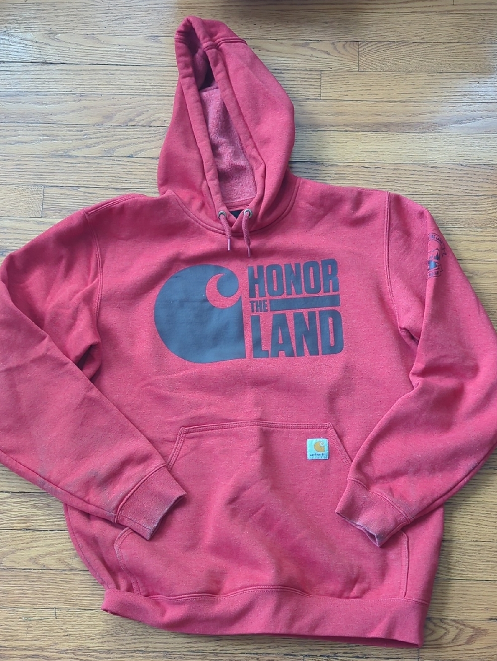 Carhartt Loose Fit "Honor The Land" Hoodie Size M